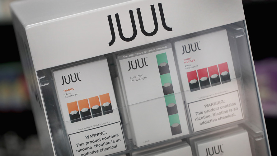 Juul Ends Selling Mint-Flavored Vapes On Its Website